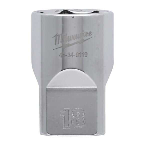 1/2 Drive Socket Metric Standard-18MM
