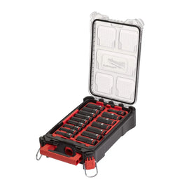 16 pc 1/2" Packout impact socket set
