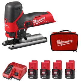 BODYGRIP JIGSAW + 4X 2.0AH BATTERY+ CHARGER 12-18V + BAG