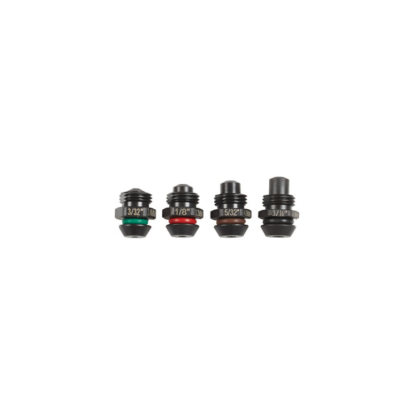 Milwaukee 4-Piece Rivet Tool Nose Set (Retaining)