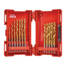 19 pc Shockwave HSS-G Tin Red Hex Set