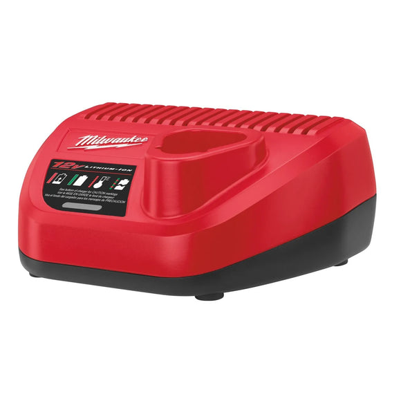 Milwaukee C12C 30-min M12 Charger — included in bundle