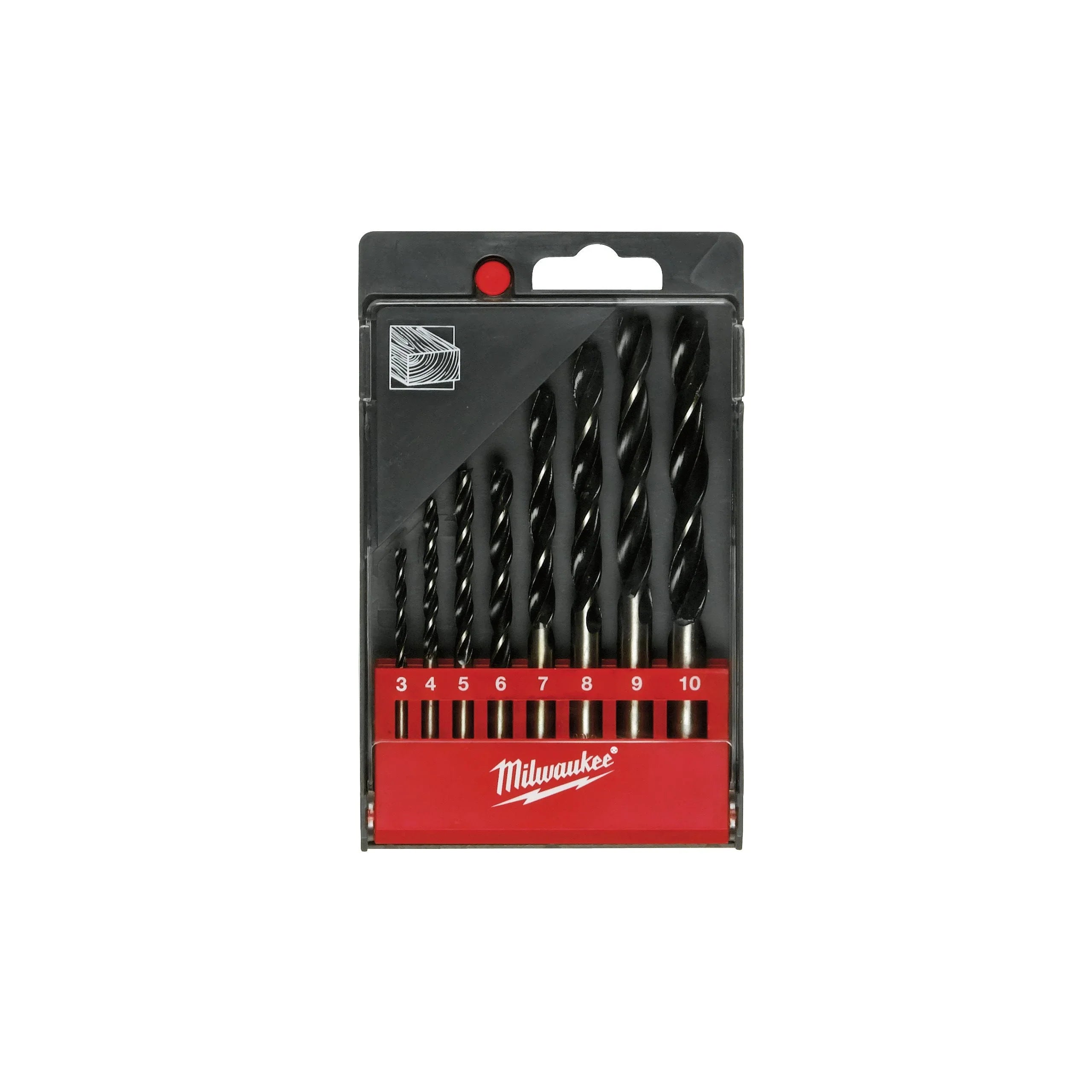 Wood Drill Brad Point Bit Set-8pc