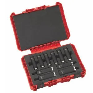 Shockwave Impact Duty 1/2" Deep Socket Set - 10 Piece