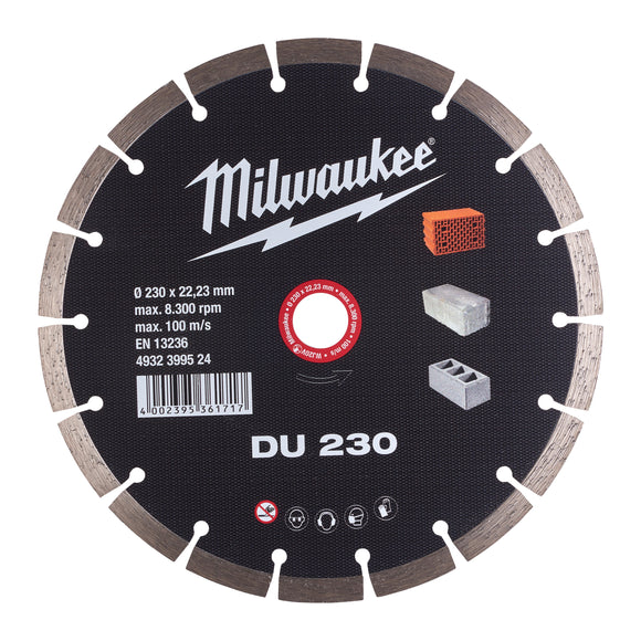 Milwaukee DU 230 Diamond Cutting Wheel 230mm