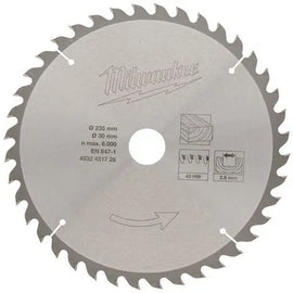 235mm x 30mm x 40T Wood Circular Saw Blade - 0