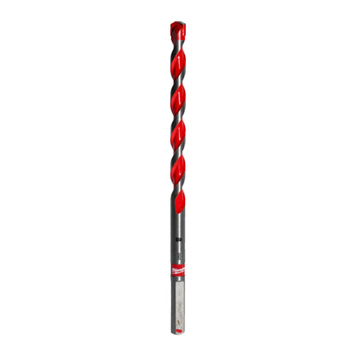 Premium concrete drill bits - 3 flat shank HDB 8 x 150