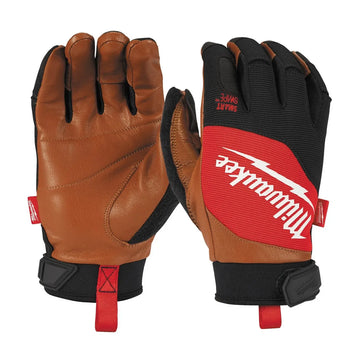 Hybrid Leather Gloves - 9/L