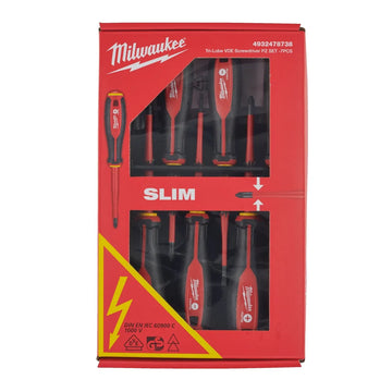 7pc Tri-Lobe VDE Screwdriver PZ SET