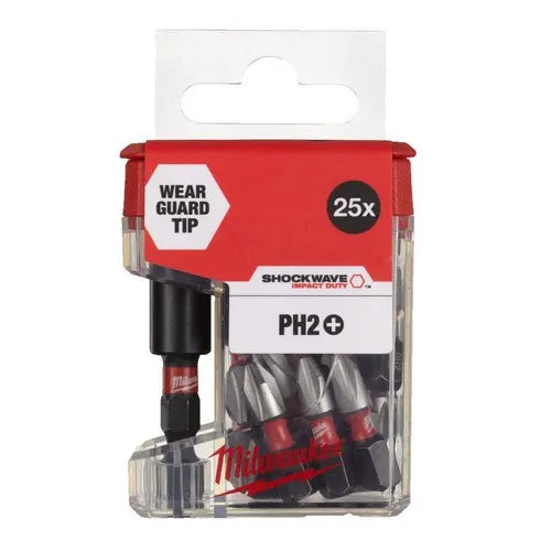 26pc Shockwave Bit Set PH2 X 25MM