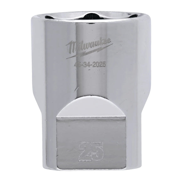 1/2 Drive Socket Metric Standard-25MM