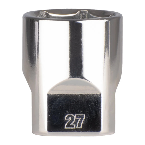 1/2 Drive Socket Metric Standard-27MM