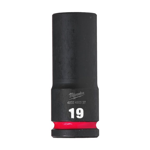 Milwaukee 19mm 1/2 Shockwave Deep Impact Socket