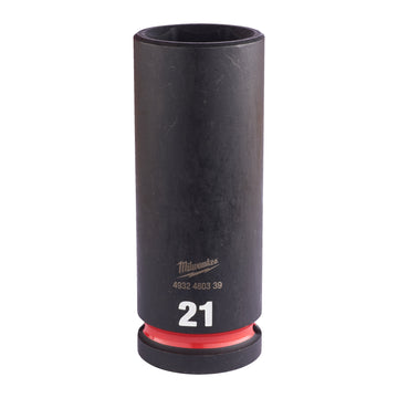 Milwaukee 21mm 1/2 Shockwave Deep Impact Socket