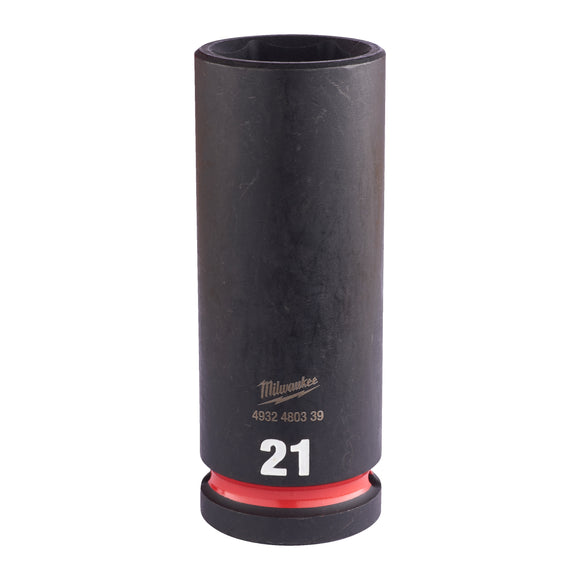 Milwaukee 21mm 1/2 Shockwave Deep Impact Socket