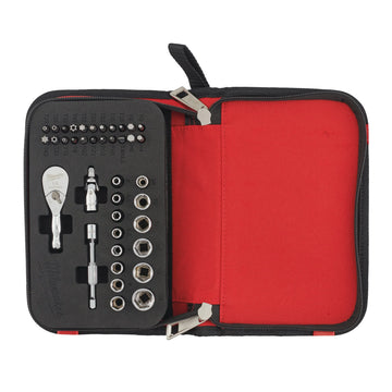 1/4 COMPACT RATCHET SET 39PC