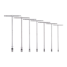 7 PC T-bar handle with swivel socket Set