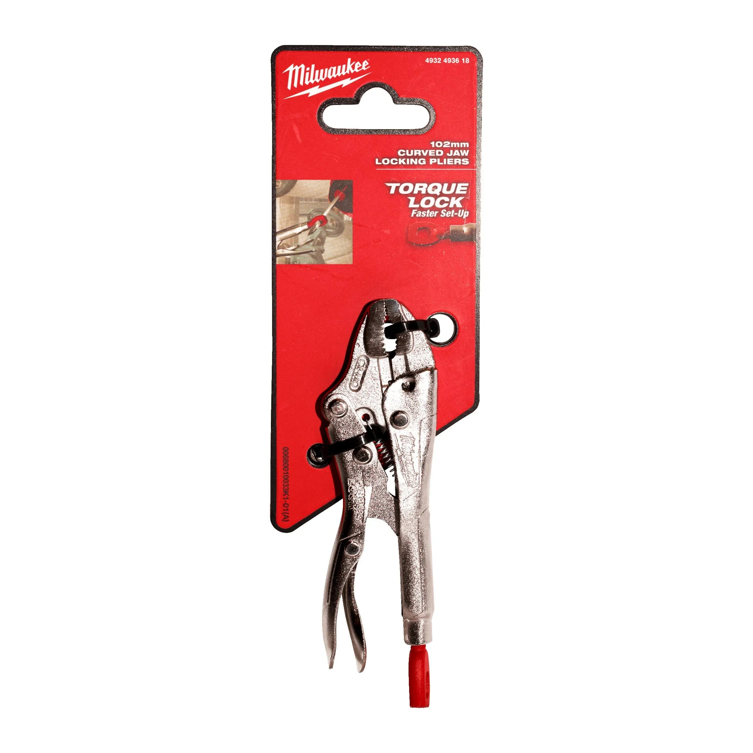 4in. 102mm TL curved jaw