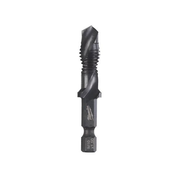 Milwaukee 1/4in Hex HSS-G Combination Drill-Tap M10 x 58mm