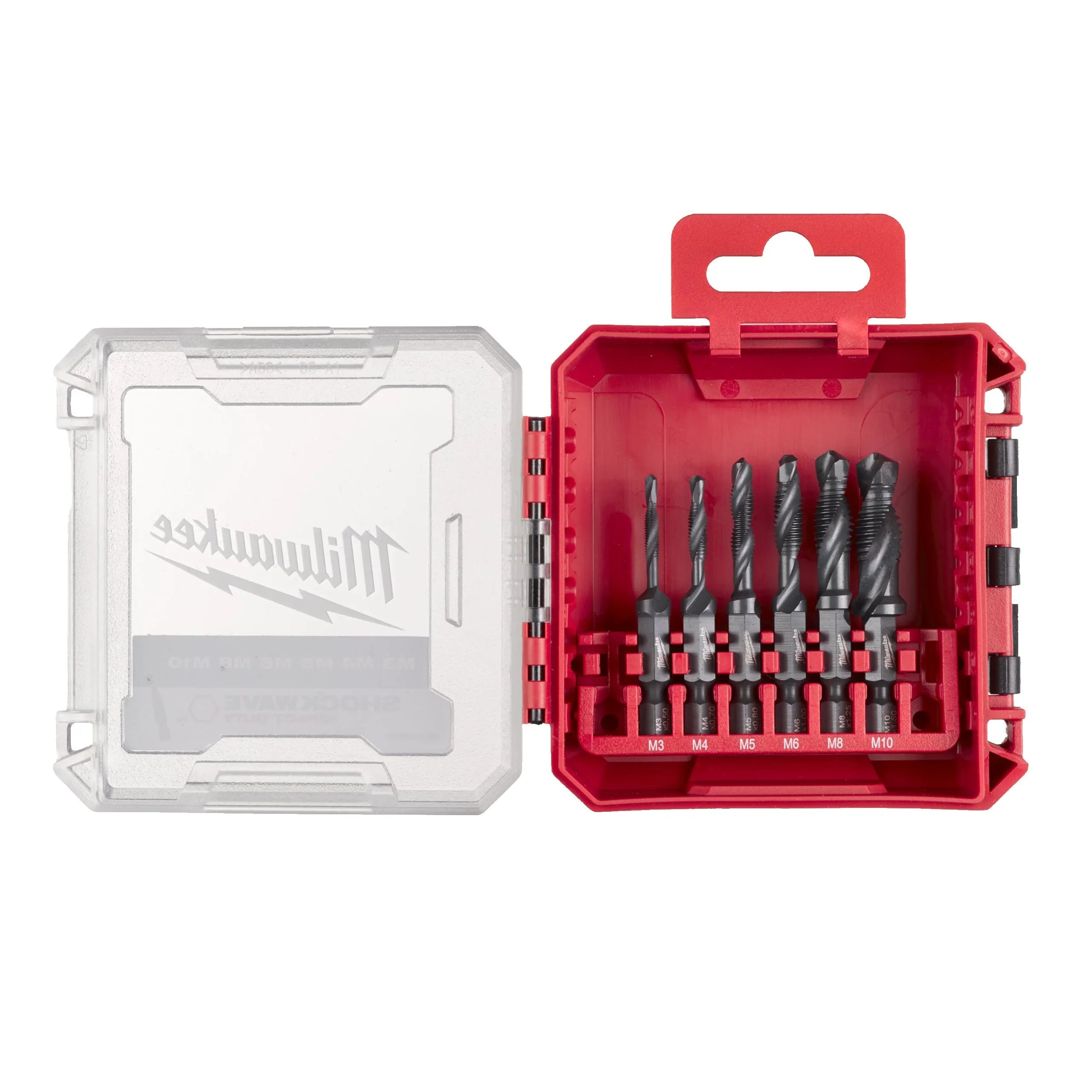 1/4in HSS-G Combi Drill Tap Set-6pc