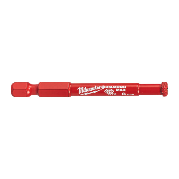 Milwaukee Diamond Max Tile Drill Bit 6mm