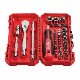 1/4 inch Ratchet & Driver & Socket Set Metric 38 pc