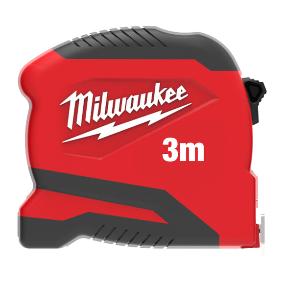 Milwaukee Compact Tape Measure Gen2 3m x 19mm