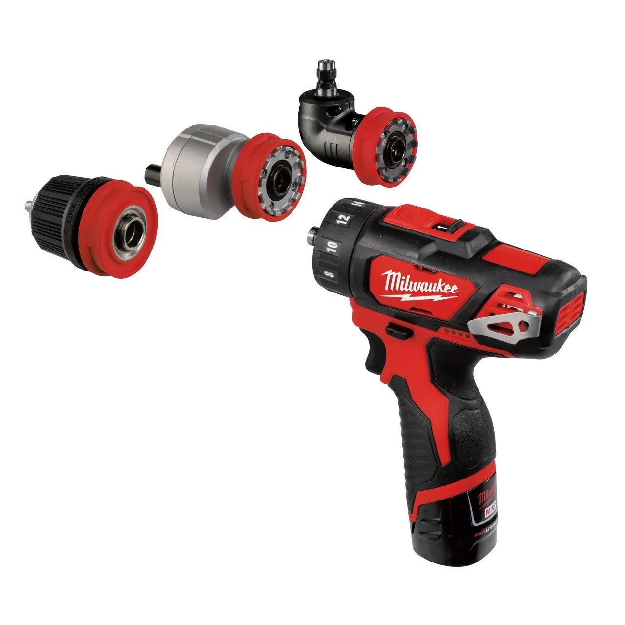 M12BDDXKIT-202C 12V Drill Driver with Removable Chuck