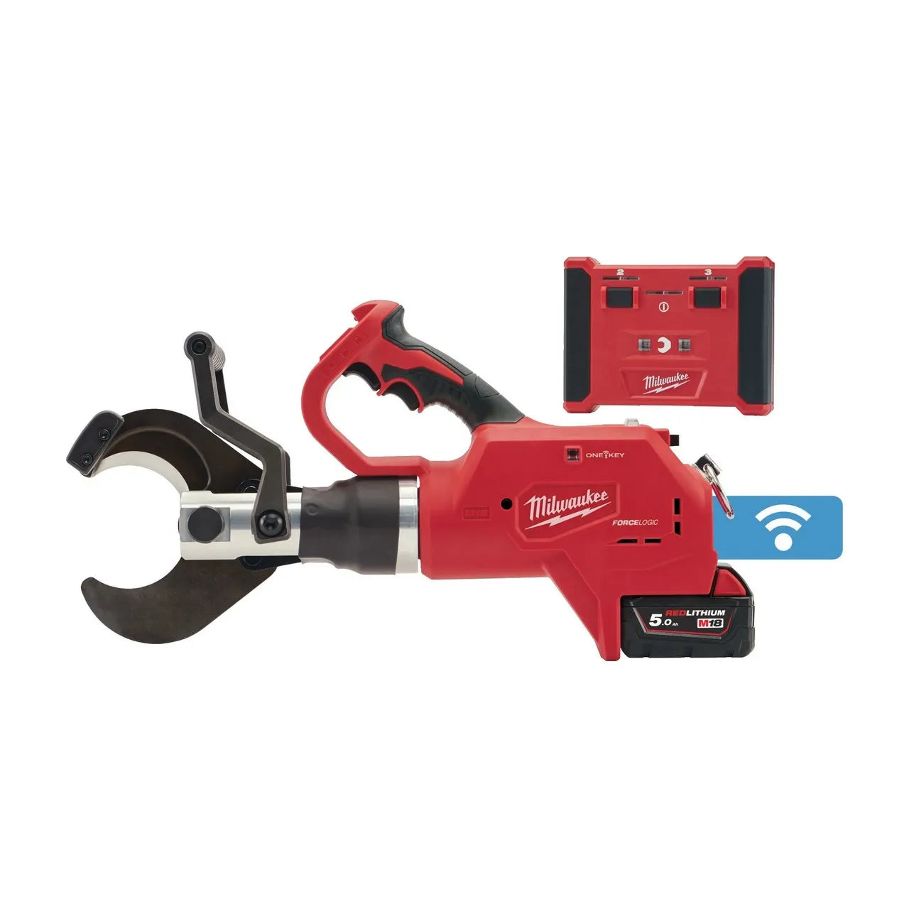 M18HCC75R-502C 18V Force Logic Hydraulic Remote Underground Cable Cutter