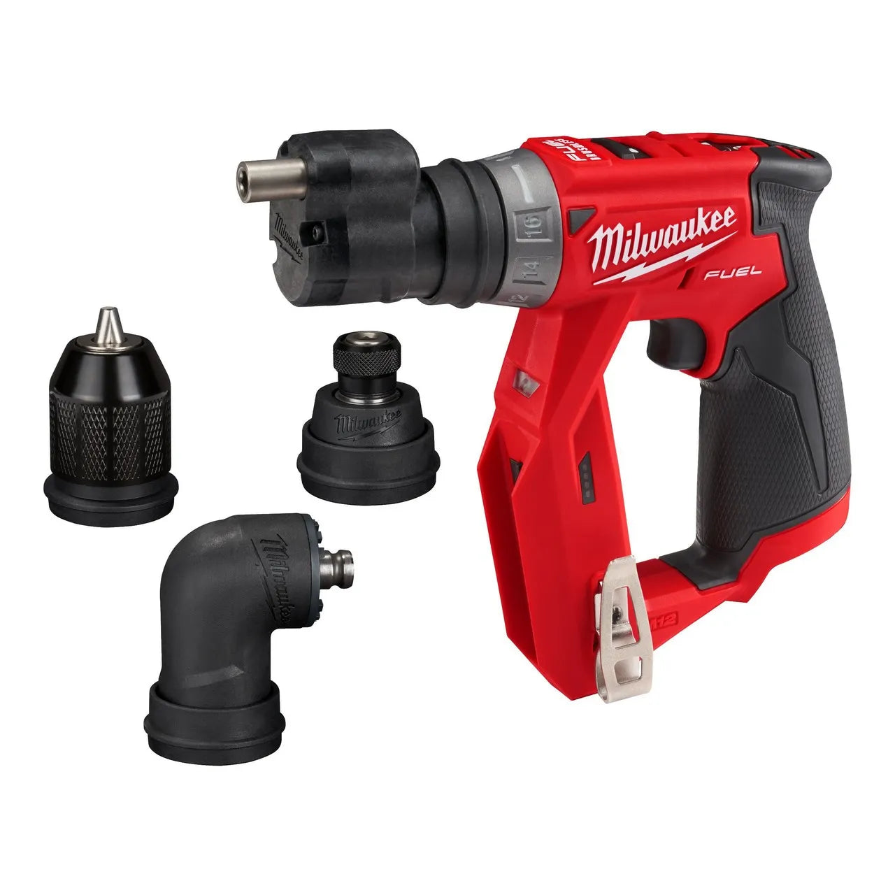 M12FDDXKIT-0X 12V Fuel Brushless 4-in-1 Drill Driver Kit