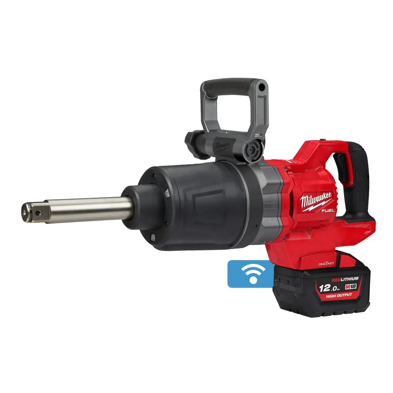 M18ONEFHIWF1D-121C M18 FUEL ONE-KEY 1" D-Handle High-Torque Impact Wrench Kit