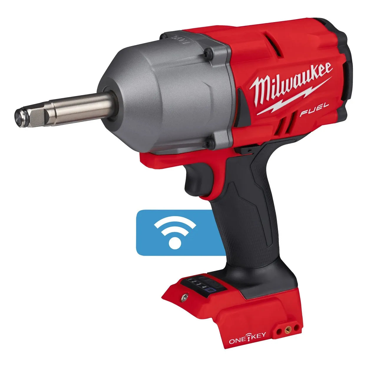 M18ONEFHIWF12E-0X M18 FUEL ONE-KEY 1/2" High-Torque Impact Wrench with Extended Anvil