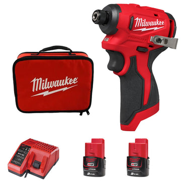 BATT IMPACT DRIVER + 2X 2.0AH BATTERY+ CHARGER 12-18V + BAG