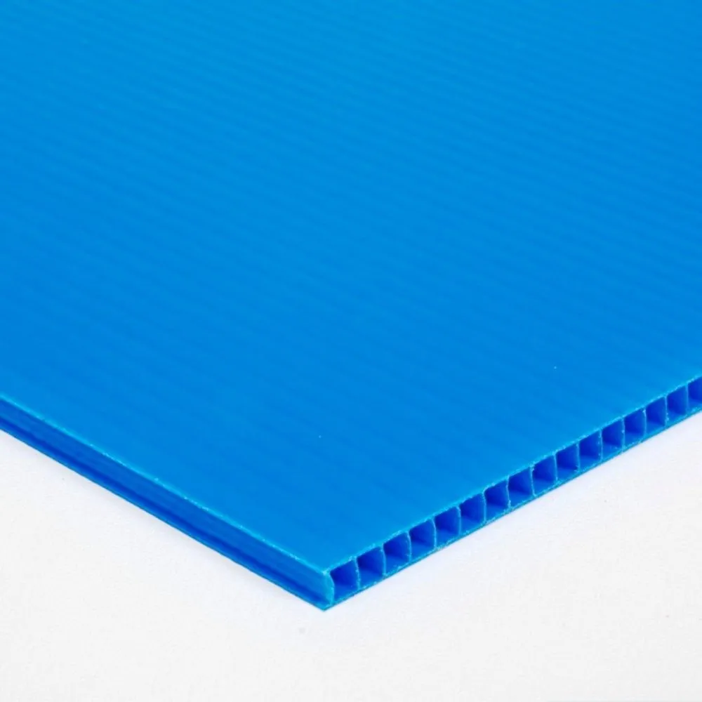 PP Sheet 3mmX1MX2M - Blue Color