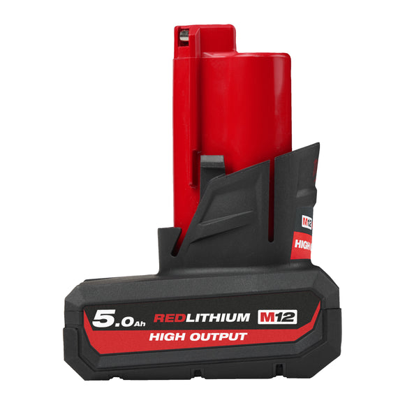 Milwaukee M12 HIGH OUTPUT HB5 5.0Ah Battery