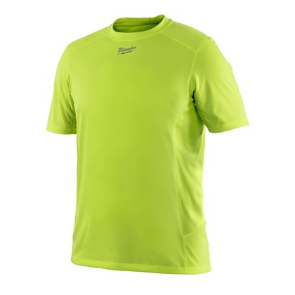 WWSSY (S) - WORKSKIN™ light weight performance short sleeve shirt - Hi-Vis