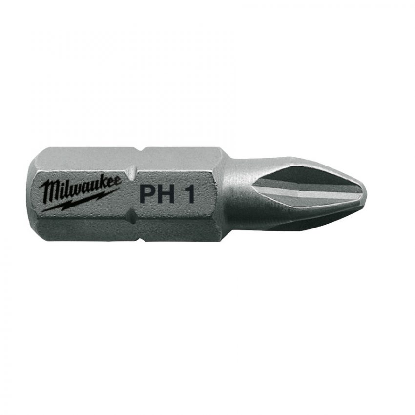 PH 1 x 25 mm - 25 pcs - Screwdriving bits PH