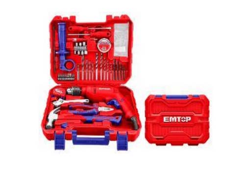 Emtop 220-240V 122Pcs Household Tools Set